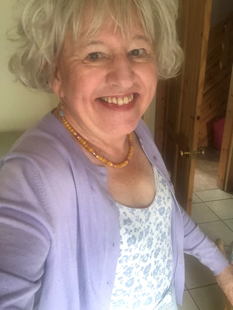 Jacqueline taking a selfie for the camera