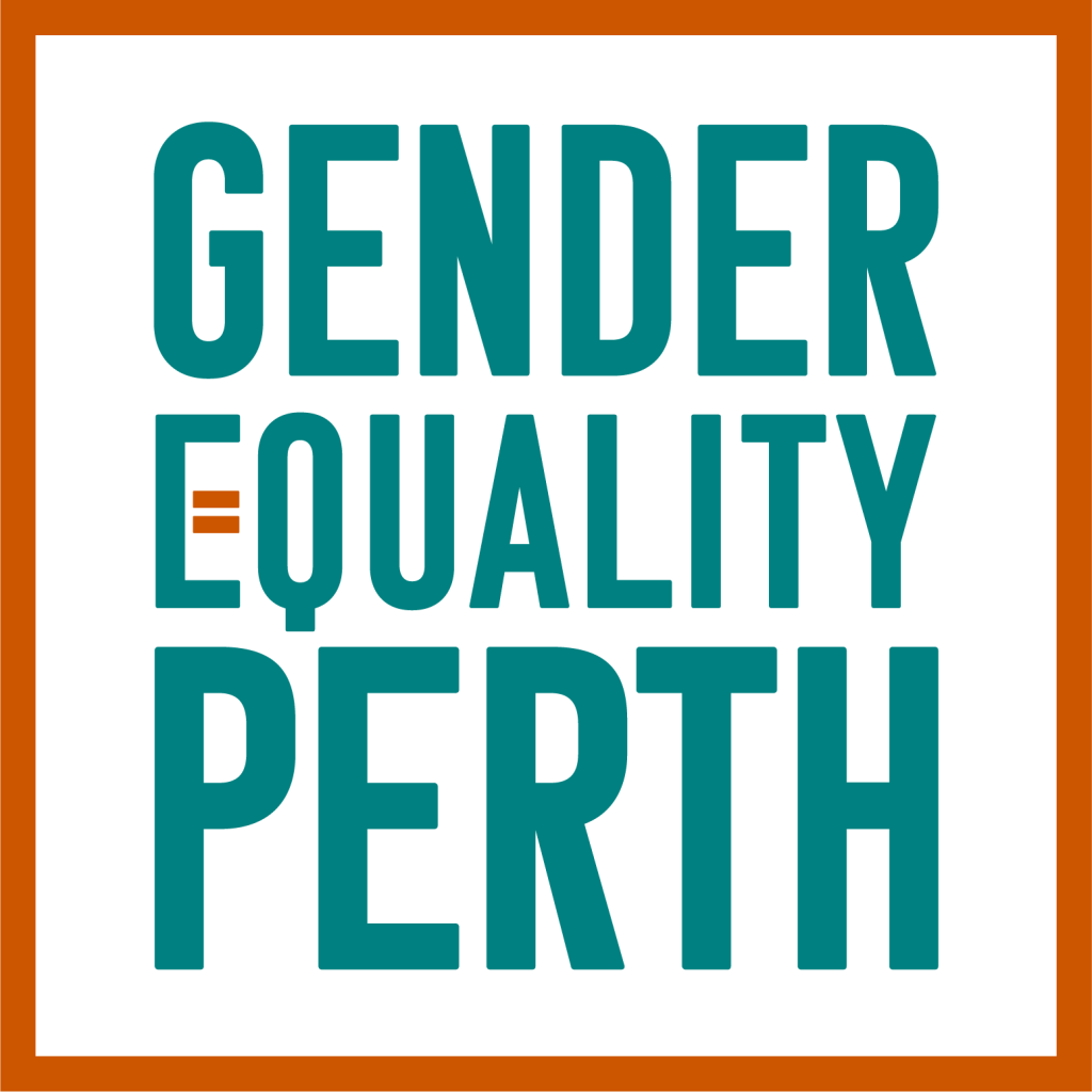 It reads Gender Equality Perth