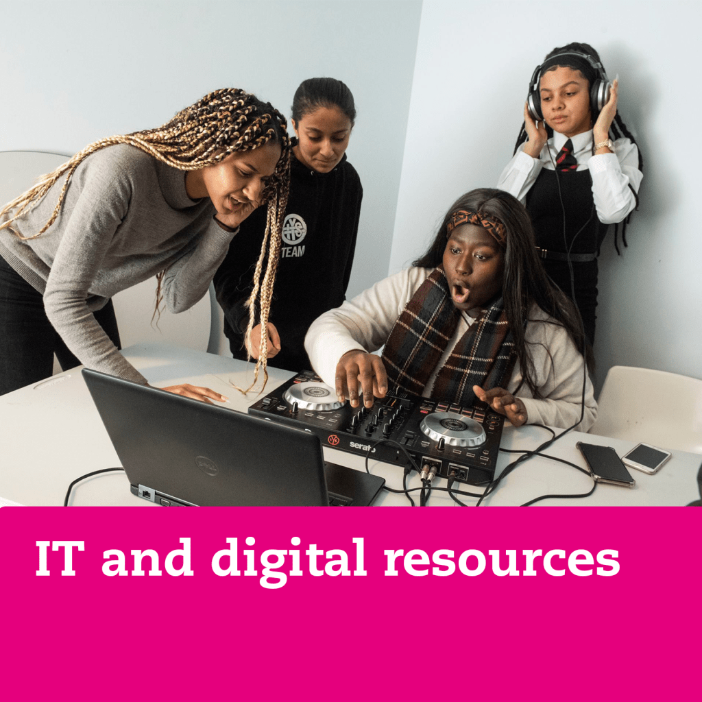Click here for 'IT and digital resources'