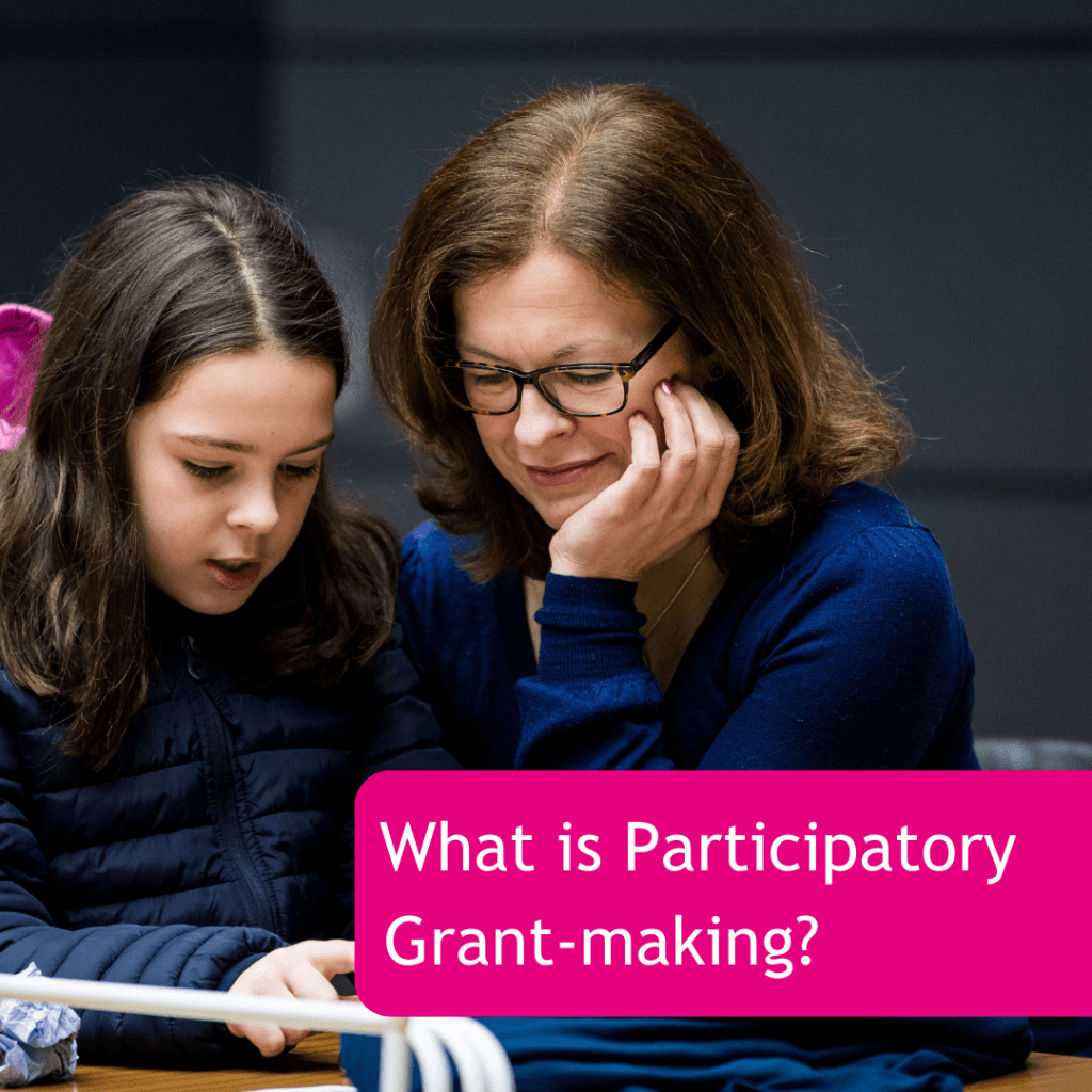 Click to read blog: Blog title What is Participatory grant-making?